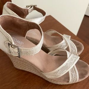 TOMS wedge sandals